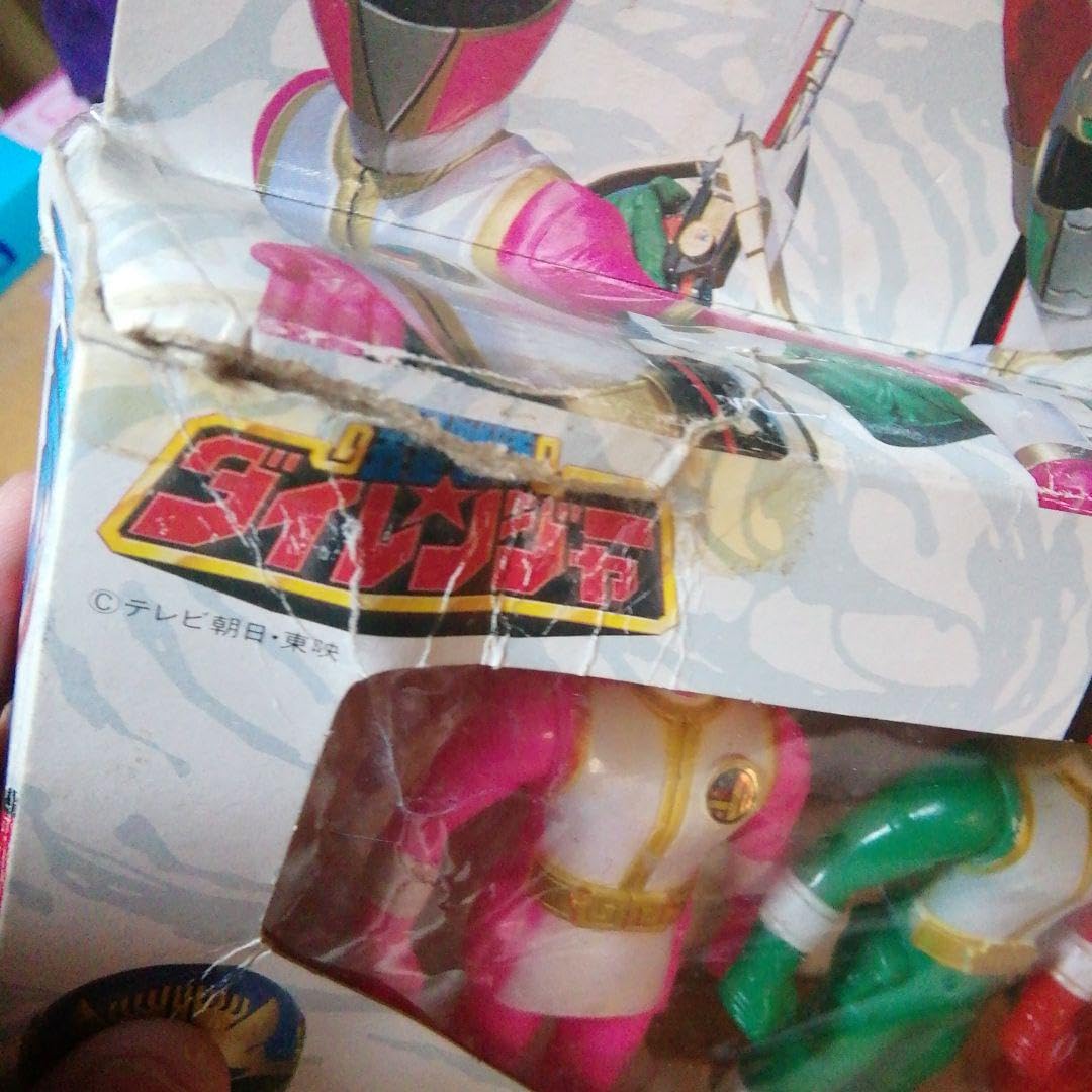 ダイレンジャー当時物!ミニソフビ５体セット✨平成５年(１９９３年)平成レトロ✨ Amazon.co.jp: ダイレンジャー当時物！1993年(平成5年)ダイ